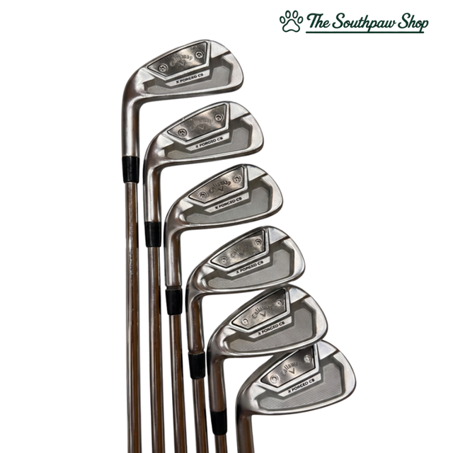Callaway X Forged CB left-handed iron set